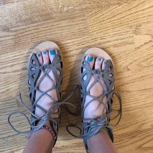 Mossimo & Co Lace Up Sandals